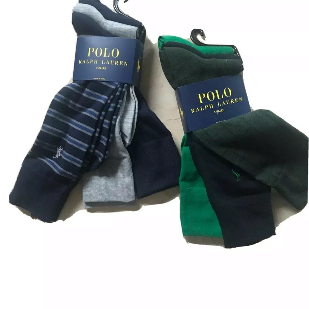 Polo crew dress socks size 10-13 new
